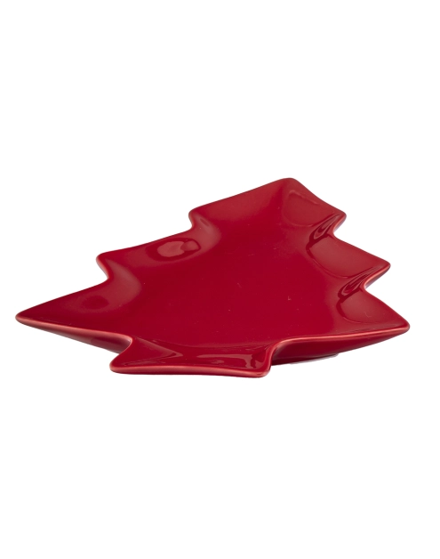 Zdjęcie: Naczynie choinka czerwona 19,5x16,5x2 cm ALTOM DESIGN