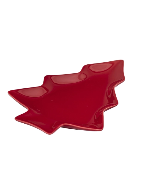Zdjęcie: Naczynie choinka czerwona 19,5x16,5x2 cm ALTOM DESIGN