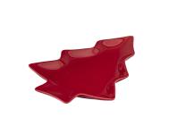 Zdjęcie: Naczynie choinka czerwona 19,5x16,5x2 cm ALTOM DESIGN
