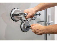 Zdjęcie: Przyssawka do szyb aluminiowa, potrójna, 150 kg NEO