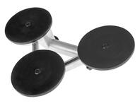 Zdjęcie: Przyssawka do szyb aluminiowa, potrójna, 150 kg NEO