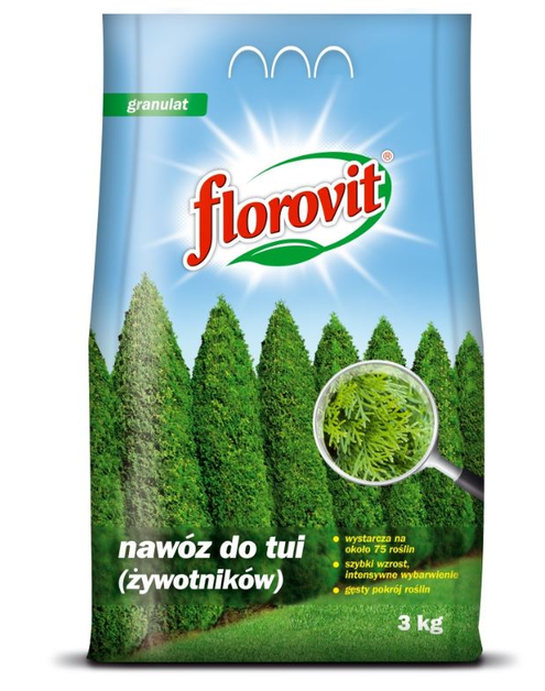 Zdjęcie: Nawóz do tui 3 kg FLOROVIT