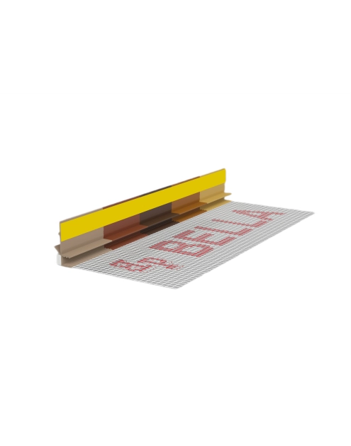 Zdjęcie: Listwa PVC BP13 Mini U L250 6/3 winchester, z siatką i z uszczelką BELLA PLAST