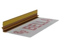 Zdjęcie: Listwa PVC BP13 Mini U L250 6/3 winchester, z siatką i z uszczelką BELLA PLAST