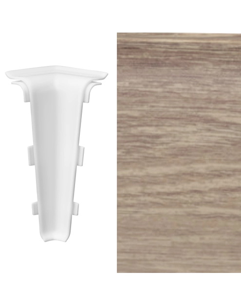 Zdjęcie: Narożnik wewnętrzny do listwy Mack 1 szt. dąb edmonton ARBITON