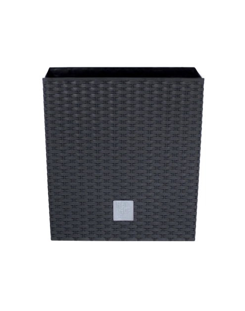 Zdjęcie: Doniczka Rato Low antracytowy 20 cm PROSPERPLAST