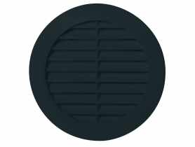 Osłona wentylacyjna fi100 TUOS. czarny AWENTA