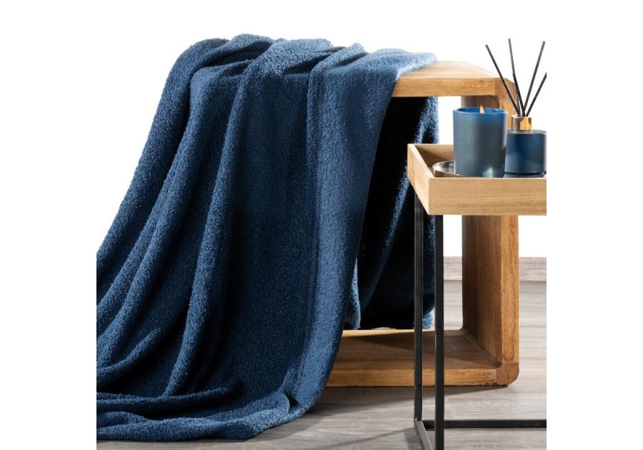 Zdjęcie: Koc granatowy 150 x 200 cm Bukla EUROFIRANY