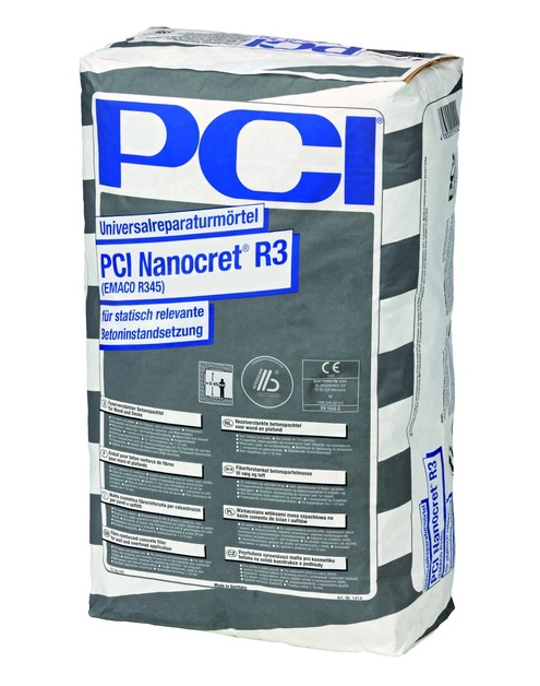 Zdjęcie: Zaprawa cementowa naprawcza Nanocret R3 25 kg PCI