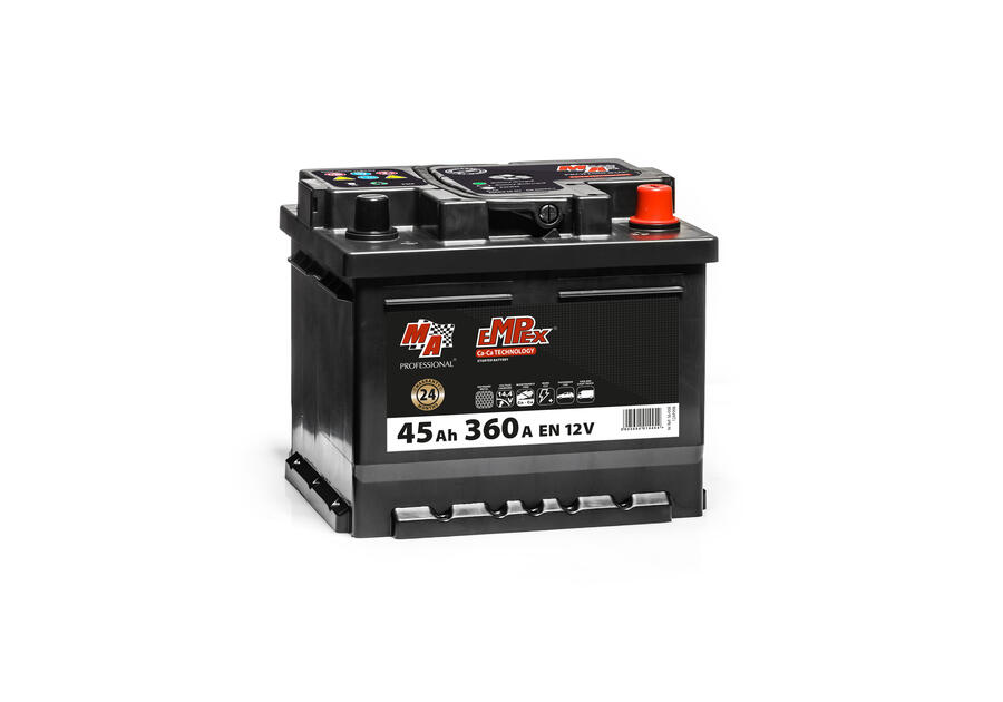Zdjęcie: Akumulator Empex MAE 545 R 45Ah - 360A LB1 MA PROFESSIONAL