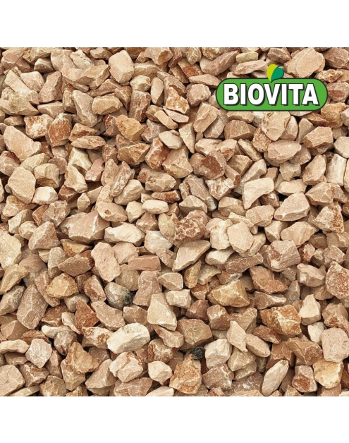 Zdjęcie: Grys Rosso Verona 12-16 mm różowy 1000 kg BIOVITA