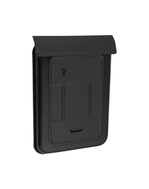 Zdjęcie: Skrzynka na listy szyld czarny mat METRO