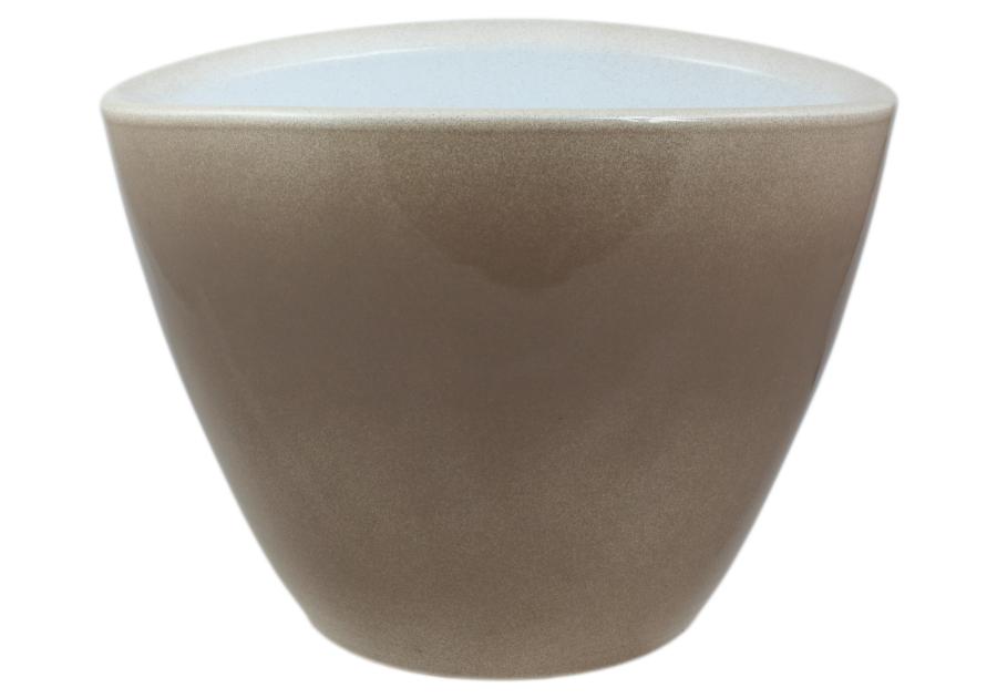 Zdjęcie: Osłonka doniczkowa 353 - 21 cm szary lazur CERMAX