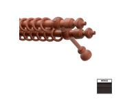 Zdjęcie: Karnisz podwójny Hermes 170 cm wenge KARWEL