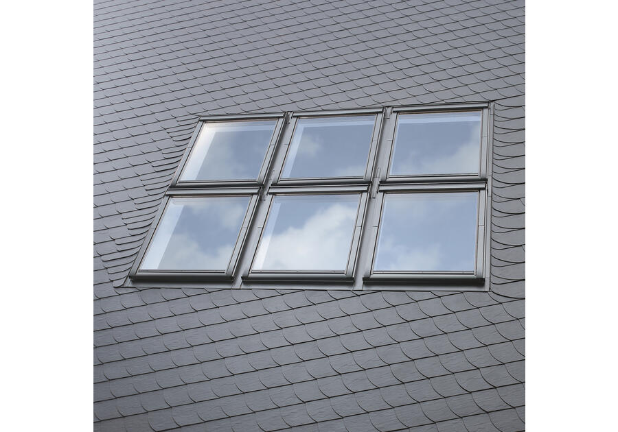 Zdjęcie: Kołnierz kombi EKS 0002E płaski element środkowy, 78x160 cm VELUX