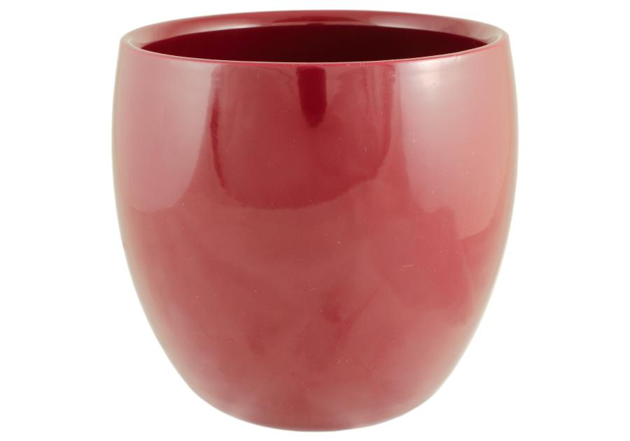 Zdjęcie: Osłonka doniczkowa doniczkowa 660 - 17 cm bordo CERMAX