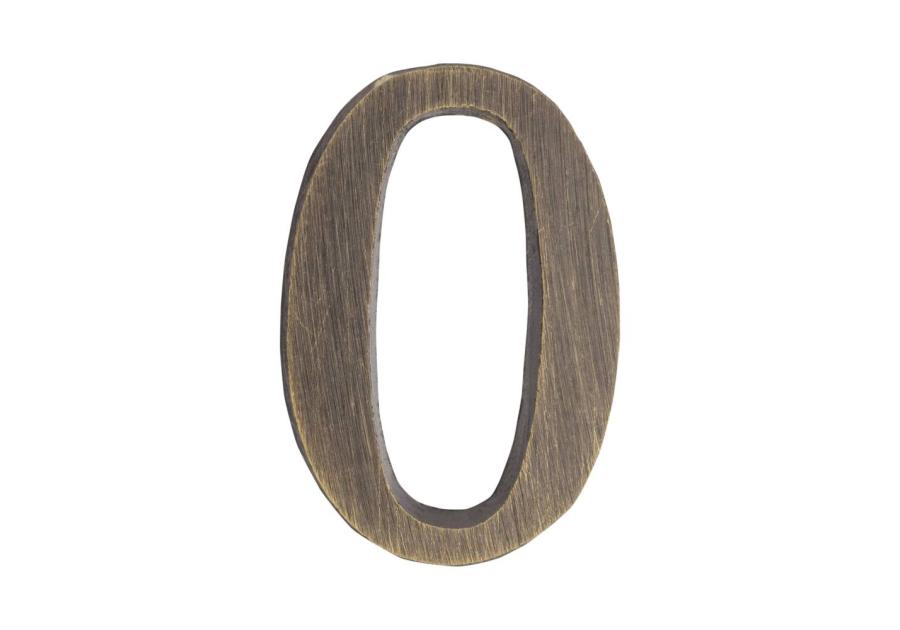 Zdjęcie: Cyfra 0 samoprzylepna patyna 50 mm METRO