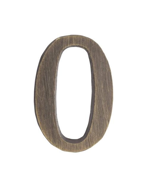 Zdjęcie: Cyfra 0 samoprzylepna patyna 50 mm METRO