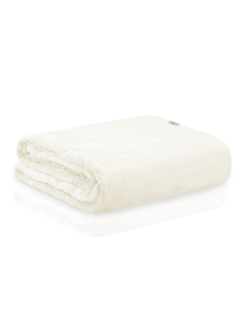 Zdjęcie: Koc Nessa creamam 150x200 cm AMELIAHOME