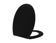 Zdjęcie: Deska sedesowa wolnoopadająca wypinana czarny mat STINNEA