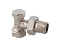 Zdjęcie: Zawór grzejnikowy powrotny kątowy 1/2" *16/64 CALIDO