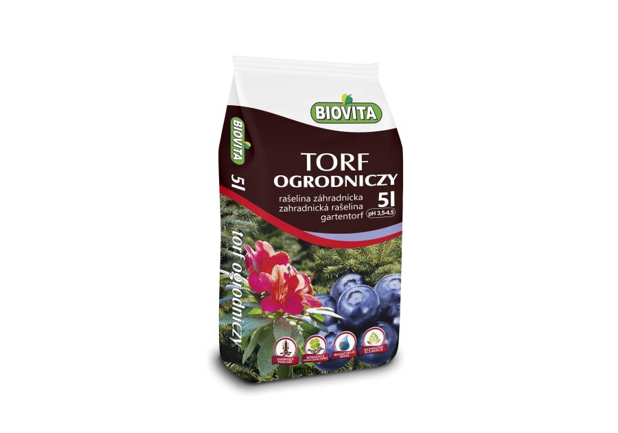 Zdjęcie: Torf ogrodniczy 5 L BIOVITA
