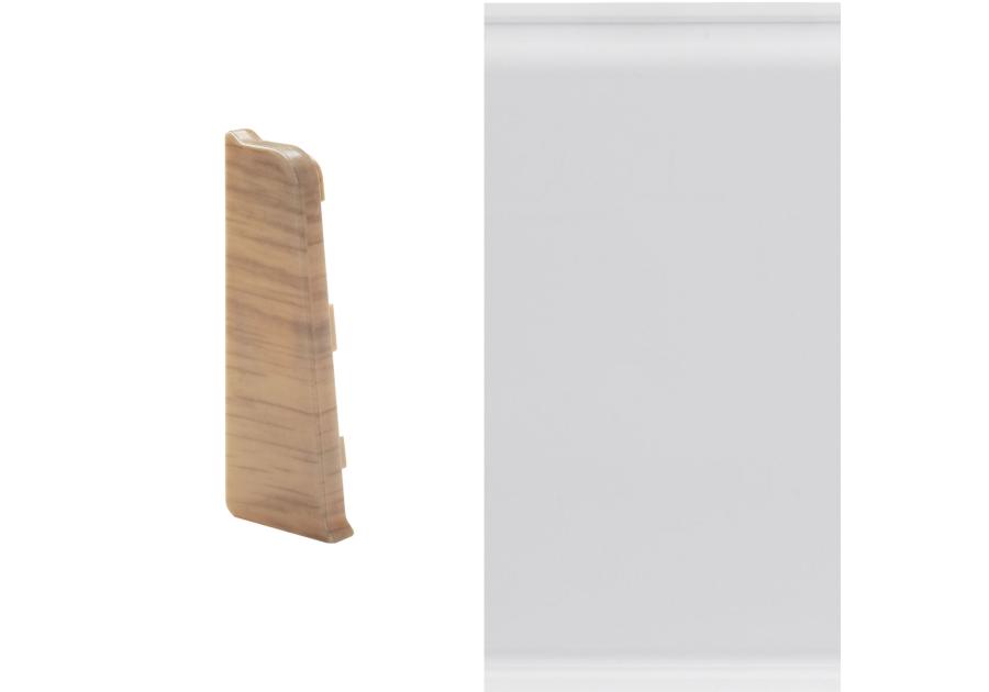 Zdjęcie: Zakończenie lewe do listwy Indo 1 szt. biały mat ARBITON