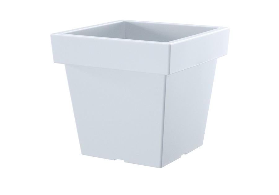 Zdjęcie: Donica Lofly Square Low biały 24 cm PROSPERPLAST