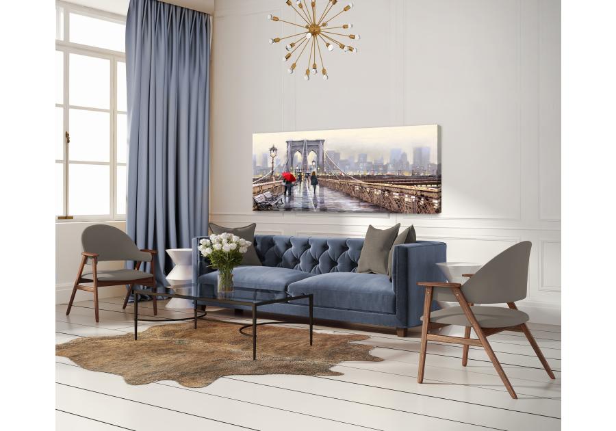 Zdjęcie: Obraz Canvas Watercolor 4 45x140 cm St400 New York Bridge 
STYLER