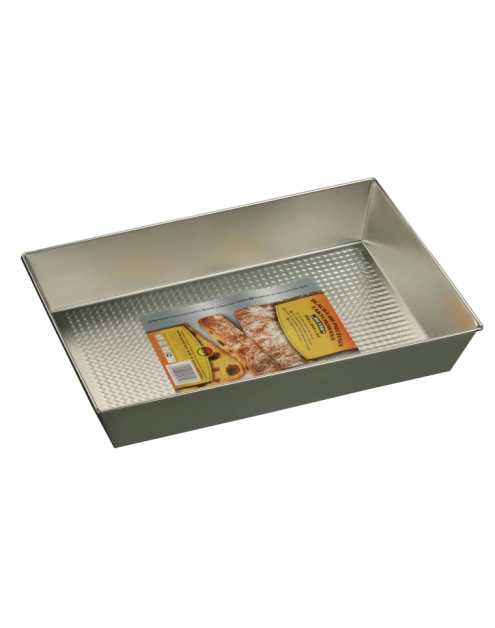 Zdjęcie: Blacha do pieczenia Silver 36x24,5x6 cm fakturowana SNB
