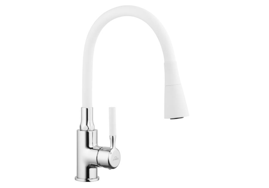 Zdjęcie: Bateria zlewozmywakowa Pogo biała INVENA