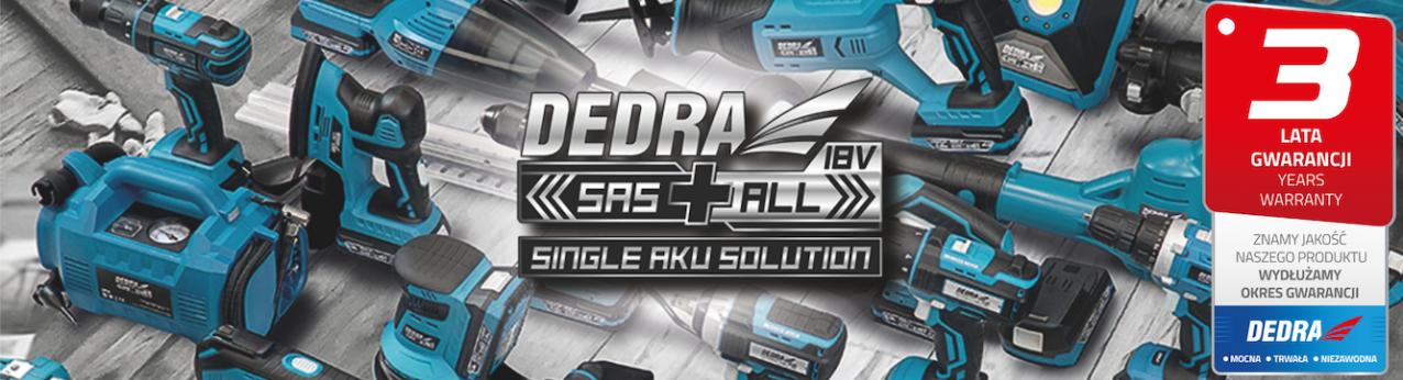 DEDRA SAS+ALL Jeden akumulator - wiele możliwości!