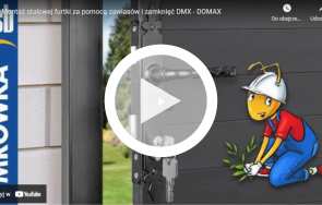 Jak zamontować stalową furtkę za pomocą zawiasów i zamknięć DMX?