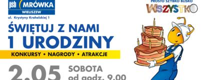 1. urodziny Mrówki w Wieliszewie