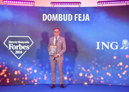 Firma Dombud z Koluszek otrzymała Diament Forbesa