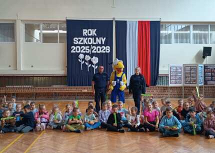 Akcja „Bezpieczna droga do szkoły” z Mrówką Zamość 