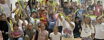 Akcja "Bezpieczna droga do szkoły" z PSB Mrówką Opole Lubelskie