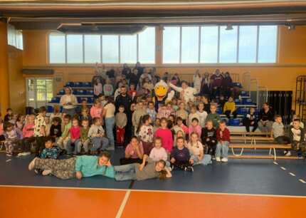 Akcja "Bezpieczna droga do szkoły" z Mrówką w Sulejowie