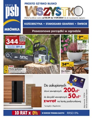 Gazetka promocyjna od 05-09-2024 do 14-09-2024