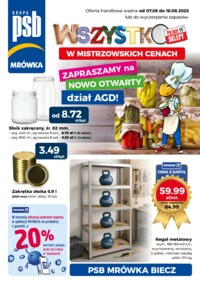 Gazetka promocyjna od 07-08-2025 do 16-08-2025