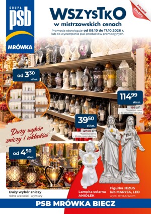 Gazetka promocyjna od 08-10-2026 do 17-10-2026