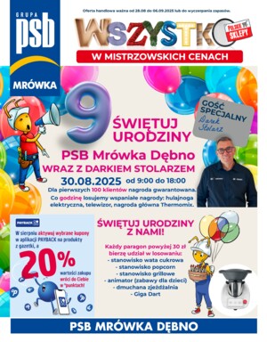 Gazetka promocyjna od 07-08-2025 do 16-08-2025