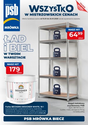Gazetka promocyjna od 15-01-2026 do 25-01-2026