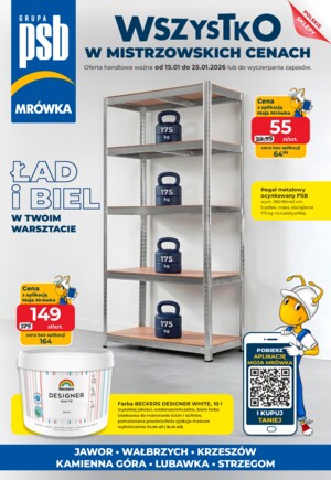 Gazetka promocyjna od 15-01-2026 do 25-01-2026