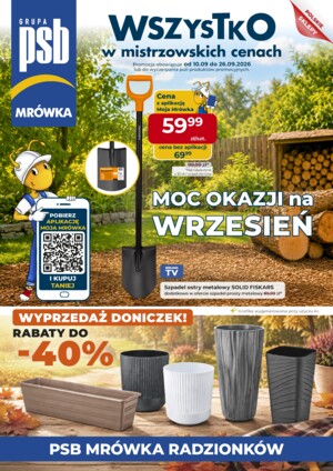Gazetka promocyjna od 10-09-2026 do 26-09-2026
