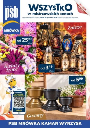 Gazetka promocyjna od 08-10-2026 do 17-10-2026