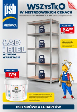 Gazetka promocyjna od 15-01-2026 do 25-01-2026