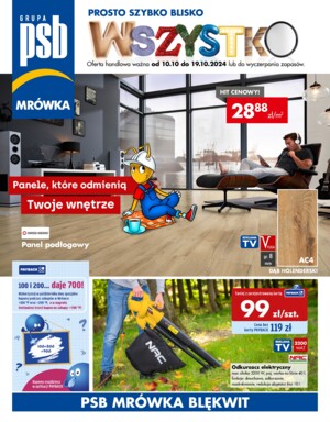 Gazetka promocyjna od 10-10-2024 do 19-10-2024