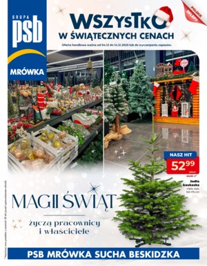 Gazetka promocyjna od 04-12-2025 do 14-12-2025