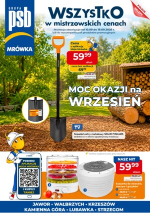 Gazetka promocyjna od 10-09-2026 do 19-09-2026